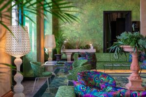 Posezení v ubytování Nuvole Garden Hotel