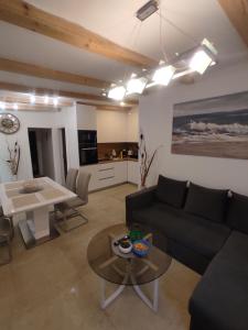 Posezení v ubytování Oaza mira