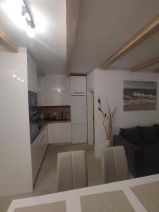 Kuchyň nebo kuchyňský kout v ubytování Oaza mira