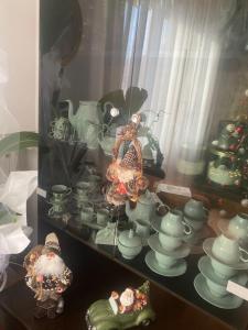 Příslušenství pro přípravu čaje a kávy v ubytování SALGE b&b RESIDENZA DI CHARME