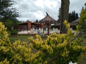 Zahrada ubytování Complejo cabañas Victor II