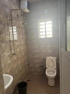 Ένα μπάνιο στο Onicron Guest Inn