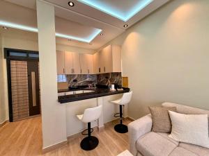Nhà bếp/bếp nhỏ tại Modern apartment in the center of Tetouan