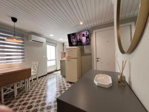 Kuchyň nebo kuchyňský kout v ubytování Valdeflores flats