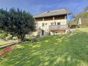 En have udenfor Le Gîte de l'Antre Lacs