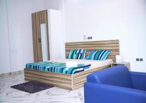 Et opholdsområde på Résidence Flowers House