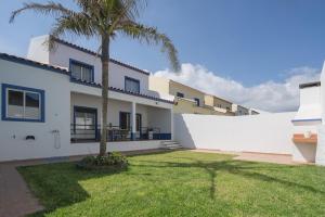 Bygningen som feriehuset ligger i