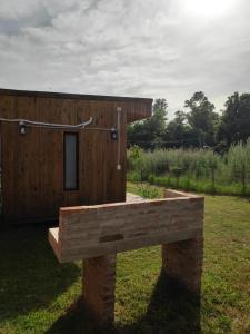 En have udenfor Cabañas Natural Box 2