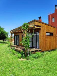 En have udenfor Cabañas Natural Box 2