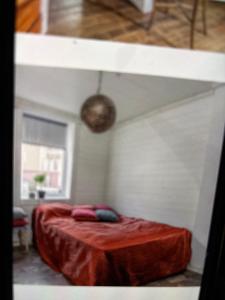 Postel nebo postele na pokoji v ubytování Verkebäcksbron