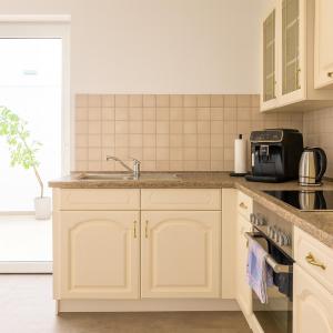 Køkken eller tekøkken på Ferienhaus am Mühlgrundbach