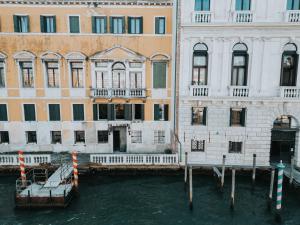 Bygningen som feriehuset ligger i