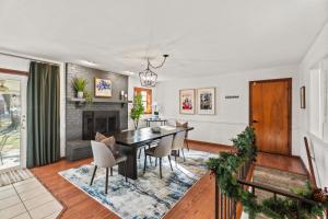 Et opholdsområde på ICT Bunkhouse