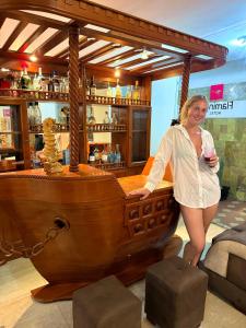 Επισκέπτες που μένουν στο Hotel Flamingo