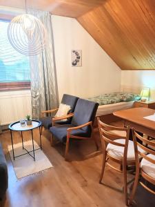 Posezení v ubytování Privat Mária