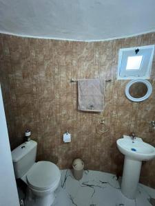 Koupelna v ubytování Casa Adriano & Filomena