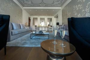 Et opholdsområde på Ca' Luce Canal Grande