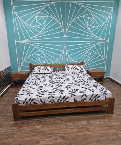 Giường trong phòng chung tại La Maison du repos