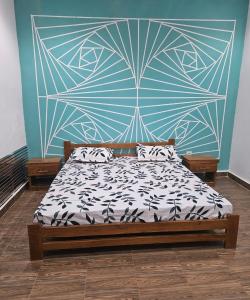 Giường trong phòng chung tại La Maison du repos