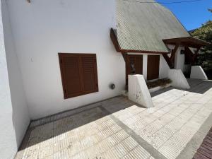 Bygningen som feriehuset ligger i