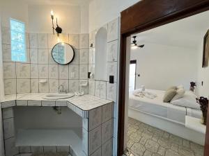 Et badeværelse på Casa Amanecer