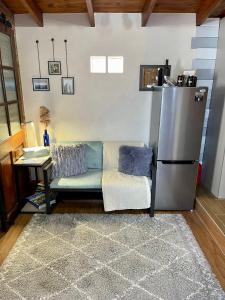 Kuchyň nebo kuchyňský kout v ubytování One Cabañas Maura