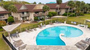 an image of a swimming pool at a resort at Pool - Ocean View - Walk to Beach - Captain Villa in Fripp Island