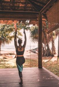 Naturlandskabet i nærheden af villaen