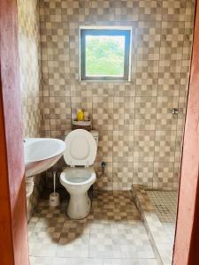 Koupelna v ubytování Starlight bed and breakfast