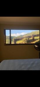 Postel nebo postele na pokoji v ubytování Jardines de estrellas