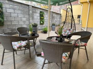 Khu vực ghế ngồi tại Center Apartments The Quiet Luxury 1