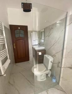 Koupelna v ubytování House Vinga