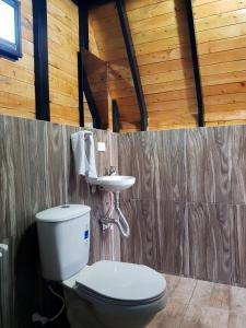 Koupelna v ubytování Ix Cacao