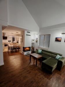 Køkken eller tekøkken på Dom pod Lasem