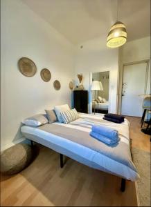 Voodi või voodid majutusasutuse Lafayette studio toas