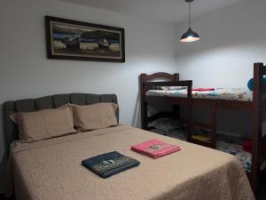 Postel nebo postele na pokoji v ubytování Sítio Bela Vista