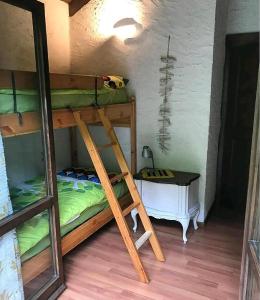 Postel nebo postele na pokoji v ubytování Im Spiss