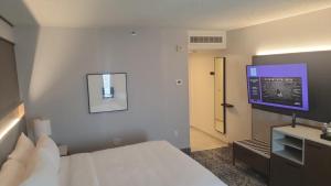 TV a/nebo společenská místnost v ubytování The Plaza Hotel Columbus at Capitol Square + 14 fotografií