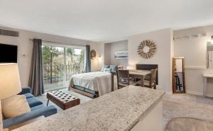 Posezení v ubytování Downtown Studio on the River + 27 fotografií