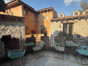 Balkón nebo terasa v ubytování Firenze en ValQuirico