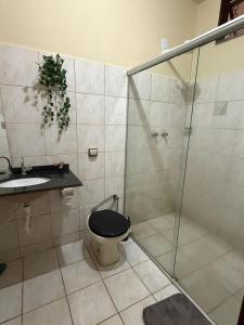 Phòng tắm tại Chacara Italia