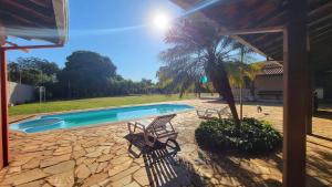 Hồ bơi trong/gần Chacara Italia