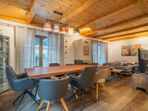 Posezení v ubytování Liftblick Rauris