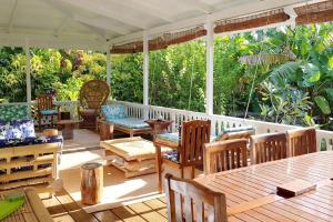 Zahrada ubytování Villa Iris