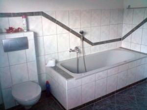 Phòng tắm tại Holiday apartment with 1 bedroom