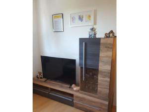 TV/trung tâm giải trí tại Holiday apartment with 1 bedroom
