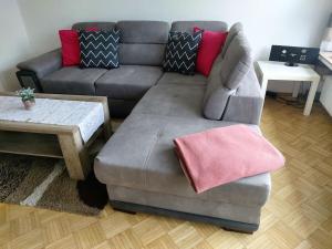 Et opholdsområde på Holiday apartment with 1 bedroom