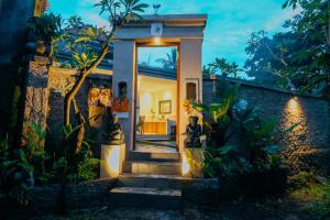 Zahrada ubytování BeMas Villa