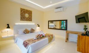 Postel nebo postele na pokoji v ubytování BeMas Villa + 33 fotografií