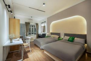 Posezení v ubytování La paix homestay